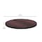 Flash Furniture Round Round Table Top with Black or Mahogany R, 24" W, 24" L, 1.125" H, Mahogany XU-RD-24-MBT-GG - alternate 9
